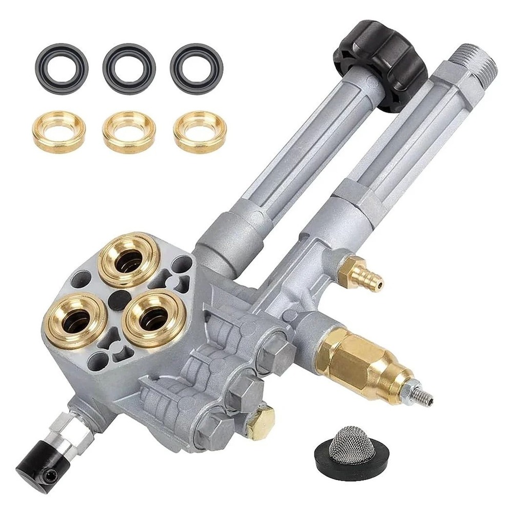 VORIPO Pressure Washer Pump Head Assembly